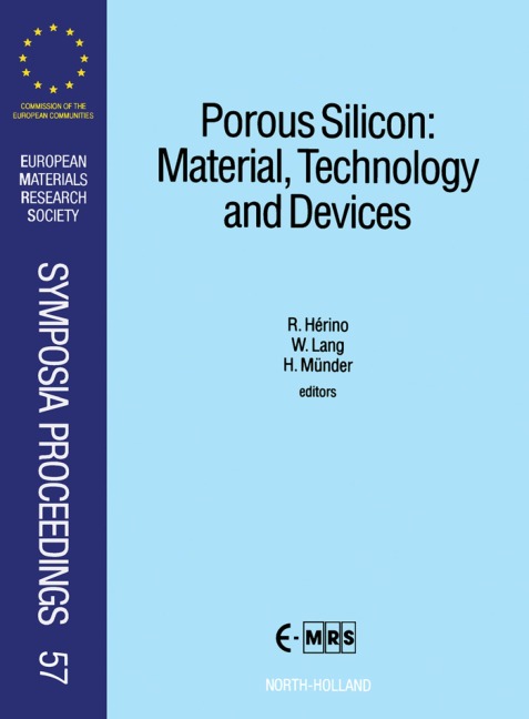 Porous Silicon: Material, Technology and Devices - 