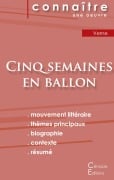 Cover-Bild zum Titel 'Fiche de lecture Cinq semaines en ballon de Jules Verne (Analyse littéraire de référence et résumé complet)' von 'Jules Verne'