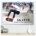 Skater. Skateboarding-Impressionen (hochwertiger Premium Wandkalender 2025 DIN A2 quer), Kunstdruck in Hochglanz - Elisabeth Stanzer