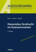 Cover-Bild zum Titel 'Materielles Strafrecht im Assessorexamen' von 'Horst Kaiser, Torsten Holleck, Henning Hadeler'