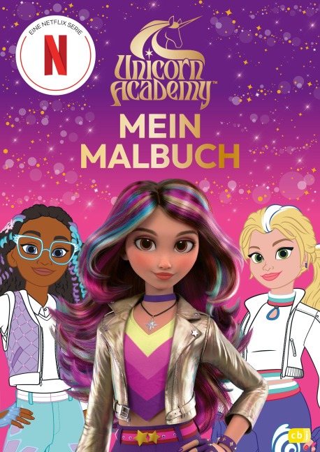 Unicorn Academy - Mein Malbuch - 