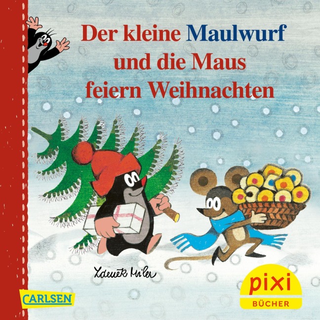 Pixi 2786: Der kleine Maulwurf und die Maus feiern Weihnachten (24x1 Exemplar) - Zdenek Miler