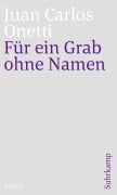 Cover-Bild zum Titel 'Für ein Grab ohne Namen' von 'Juan Carlos Onetti'