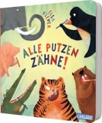 Cover-Bild zum Titel 'Alle putzen Zähne!' von 'Elsa Klever'