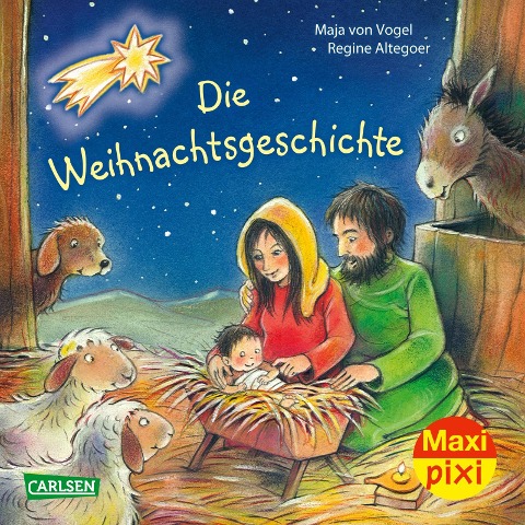 Maxi Pixi 421: VE 5: Die Weihnachtsgeschichte (5 Exemplare) - Maja von Vogel