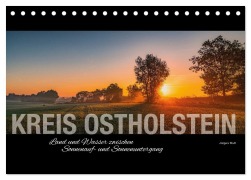 Cover-Bild zum Titel 'Kreis Ostholstein - Land und Wasser zwischen Sonnenauf- und Sonnenuntergang (Tischkalender 2026 DIN A5 quer), CALVENDO Monatskalender' von 'Jürgen Muß'