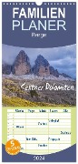 Familienplaner 2024 - Sextner Dolomiten mit 5 Spalten (Wandkalender, 21 x 45 cm) CALVENDO - LianeM LianeM