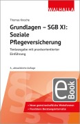 Cover-Bild zum Titel 'Grundlagen - SGB XI: Soziale Pflegeversicherung' von 'Thomas Knoche'