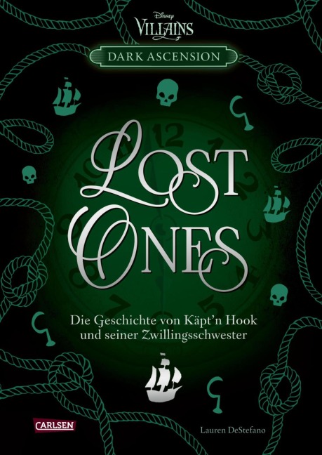 Disney Villains - Dark Ascension 2: LOST ONES -  Die Geschichte von Käpt'n Hook und seiner Zwillingsschwester - Walt Disney, Lauren Destefano