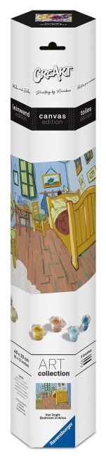 CreArt, Malen nach Zahlen Art Collection - Schlafzimmer in Arles (Van Gogh) - 