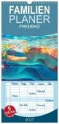 Cover-Bild zum Titel 'Familienplaner 2027 - FREUBAD mit 5 Spalten (Wandkalender, 21 x 45 cm) CALVENDO' von 'Kerstin Kuntze'
