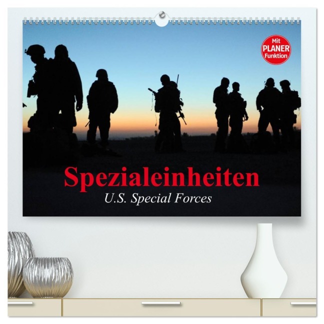 Spezialeinheiten ¿ U.S. Special Forces (hochwertiger Premium Wandkalender 2026 DIN A2 quer), Kunstdruck in Hochglanz - Elisabeth Stanzer