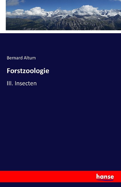 Forstzoologie - Bernard Altum