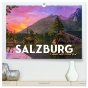 Salzburg - Kultur und Natur pur. (hochwertiger Premium Wandkalender 2026 DIN A2 quer), Kunstdruck in Hochglanz - Sf Sf