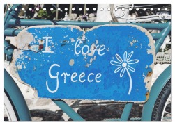Cover-Bild zum Titel 'I love Greece (Tischkalender 2026 DIN A5 quer), CALVENDO Monatskalender' von 'Klaus Scholz'