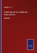 Cover-Bild zum Titel 'Encyklopädie der philosophischen Wissenschaften' von 'Heinrich Ritter'