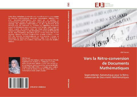 Vers la Rétro-conversion de Documents Mathématiques - Afef Kacem