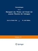 Cover-Bild zum Titel 'Untersuchungen über den Säuregrad des Weines auf Grund der neueren Theorien der Lösungen' von 'Theodor Paul, Adolf Günther'