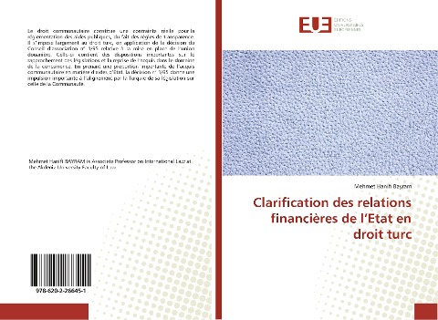 Clarification des relations financières de l'Etat en droit turc - Mehmet Hanifi Bayram