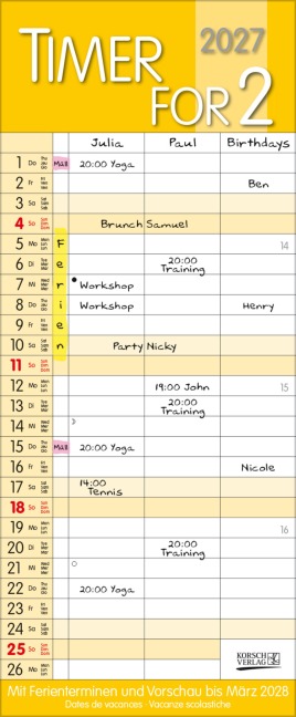 Timer for 2 Safran 2027 - 