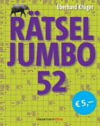 Cover-Bild zum Titel 'Rätseljumbo 52' von 'Eberhard Krüger'
