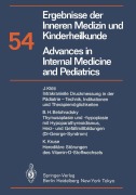 Cover-Bild zum Titel 'Ergebnisse der Inneren Medizin und Kinderheilkunde / Advances in Internal Medicine and Pediatrics' von 'P. Frick, G. -A. von Harnack, A. Prader, G. A. Martini, K. Kochsiek'