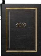 Cover-Bild zum Titel 'BRUNNEN 1071336907 Taschenkalender Mod. 713 2027 A7, Kunstleder, schwarz' von ''