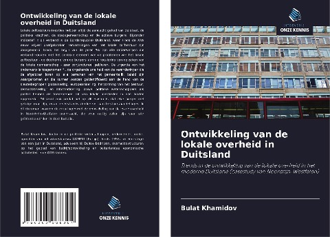Ontwikkeling van de lokale overheid in Duitsland - Bulat Khamidov