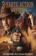 Cover-Bild zum Titel '3 Harte Action Western Juli 2026' von 'Frank Maddox, Barry Gorman, Pete Hackett'