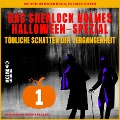 Cover-Bild zum Titel 'Das Sherlock Holmes Halloween-Spezial (Tödliche Schatten der Vergangenheit, Folge 1)' von 'Arthur Conan Doyle, Charles Fraser'