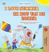 Cover-Bild zum Titel 'I Love Summer (English Dutch Bilingual Children's Book)' von 'Shelley Admont, Danny Shmuilov, Kidkiddos Books'