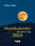 Mondkalender für jeden Tag 2024 - Helga Föger