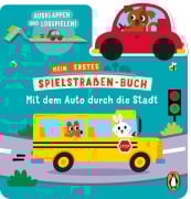 Cover-Bild zum Titel 'Mein erstes Spielstraßen-Buch - Mit dem Auto durch die Stadt' von ''