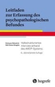 Cover-Bild zum Titel 'Leitfaden zur Erfassung des psychopathologischen Befundes' von 'Erdmann Fähndrich, Rolf-Dieter Stieglitz'