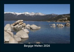 Cover-Bild zum Titel 'Bergige Welten 2026 Fotokalender DIN A5' von 'Tobias Becker'