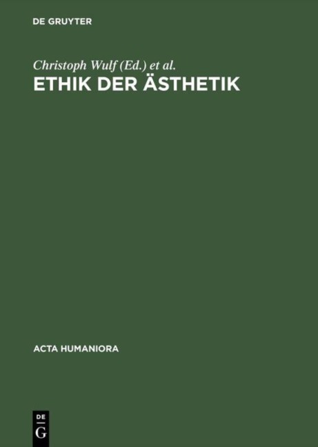 Ethik der Ästhetik - 