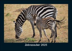 Cover-Bild zum Titel 'Zebrazauber 2025 Fotokalender DIN A5' von 'Tobias Becker'