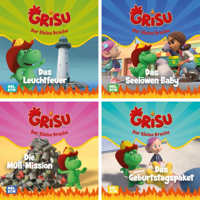 4er-Set Maxi-Mini 54: Grisu - 