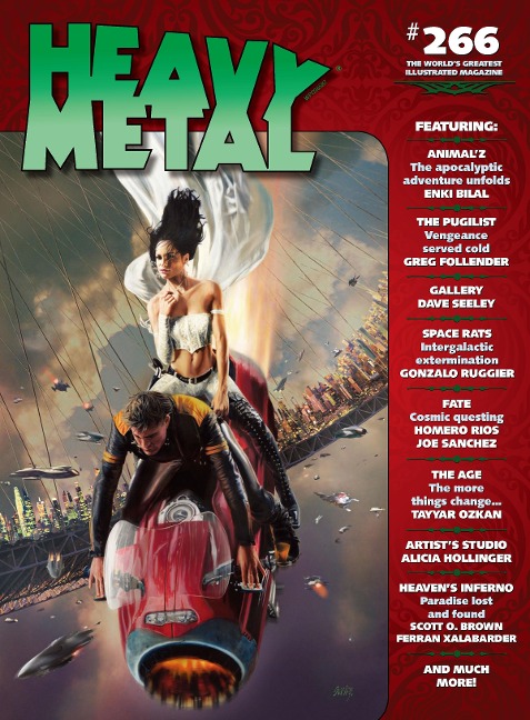 Heavy Metal Magazine #266 - Enki Bilal