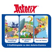 Cover-Bild zum Titel 'Asterix - Hörspielbox, Vol. 2' von 'René Goscinny, Albert Uderzo, Alexander Ester'