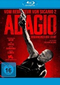 Cover-Bild zum Titel 'Adagio - Erbarmungslose Stadt' von 'Stefano Bises, Stefano Sollima'