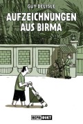 Cover-Bild zum Titel 'Aufzeichnungen aus Birma' von 'Guy Delisle'