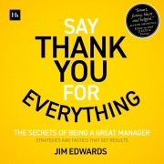 Cover-Bild zum Titel 'Say Thank You for Everything' von 'Jim Edwards'