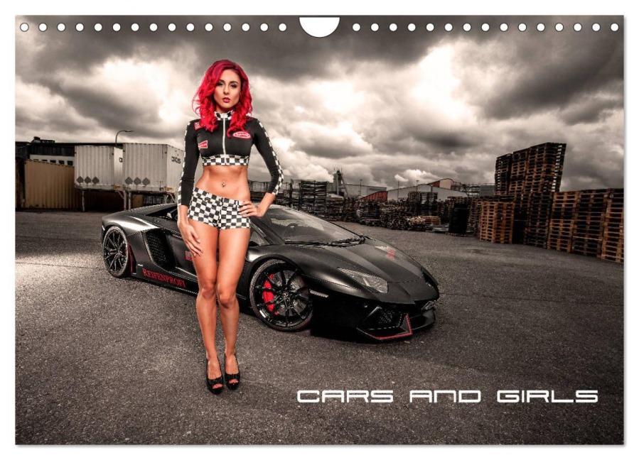 Cars and Girls (Wandkalender 2026 DIN A4 quer), CALVENDO Monatskalender - Patrick Rupp