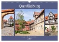 Quedlinburg - Stadt mit 1.200 Fachwerkhäusern (Wandkalender 2025 DIN A3 quer), CALVENDO Monatskalender - Pia Thauwald
