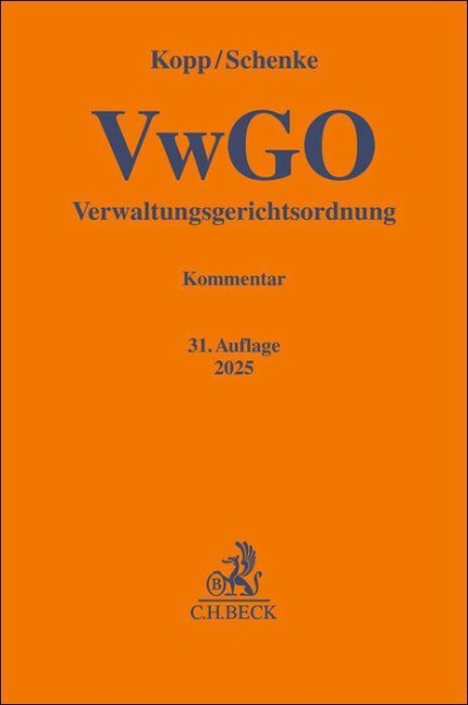Verwaltungsgerichtsordnung. VwGO - 