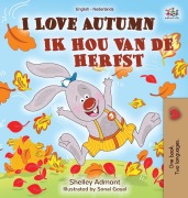 Cover-Bild zum Titel 'I Love Autumn (English Dutch Bilingual Book)' von 'Shelley Admont, Kidkiddos Books'
