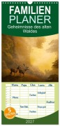 Cover-Bild zum Titel 'Familienplaner 2027 - Geheimnisse des alten Waldes mit 5 Spalten (Wandkalender, 21 x 45 cm) CALVENDO' von ''