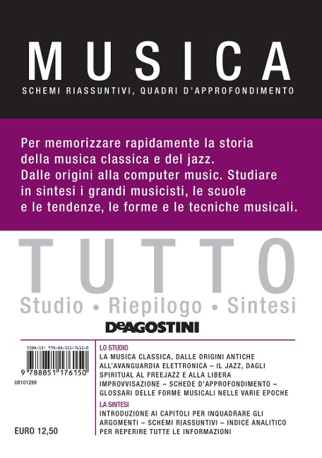 Tutto musica. Schemi riassuntivi, quadri d'approfondimento - 