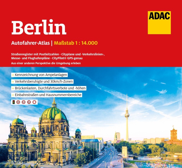 ADAC Autofahreratlas Berlin 1:14.000 - 